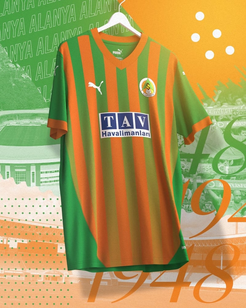Damen Alanyaspor 2024/25 Auswärtstrikot