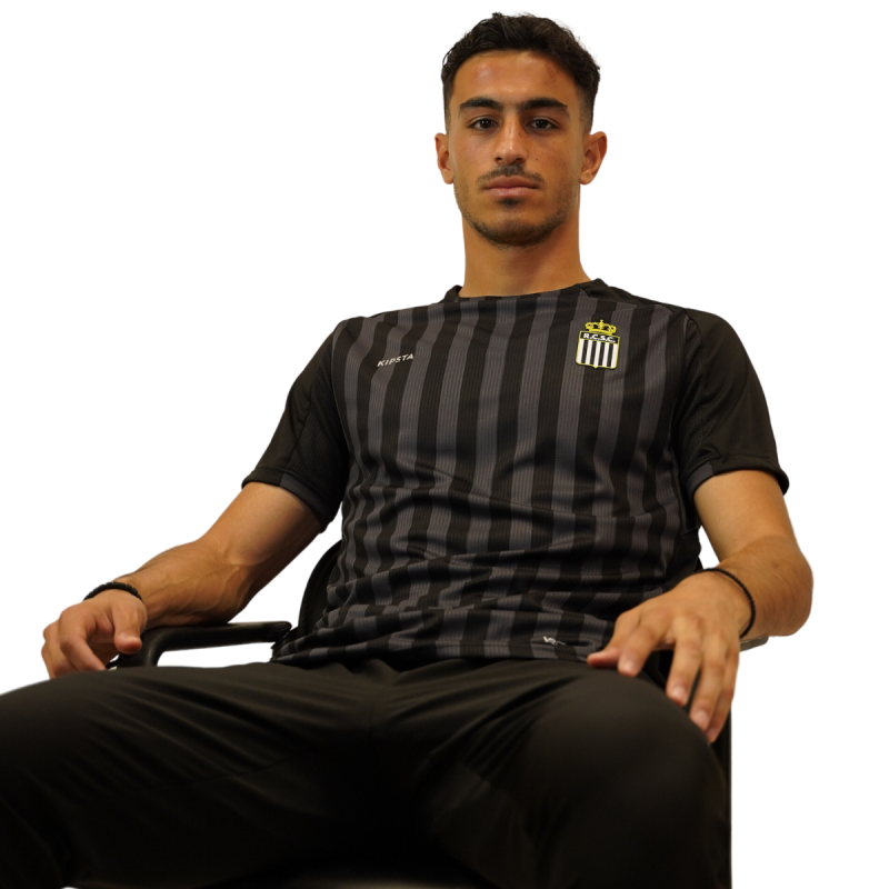 Herren Royal Charleroi SC 2024/25 Drittes Authentisches Trainingsshirt - Schwarz