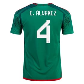 Edson Alvarez #4 Mexiko Heimtrikot Weltmeisterschaft 2022