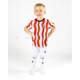 Kinder Stoke City 2025/26 Heim Trikotset