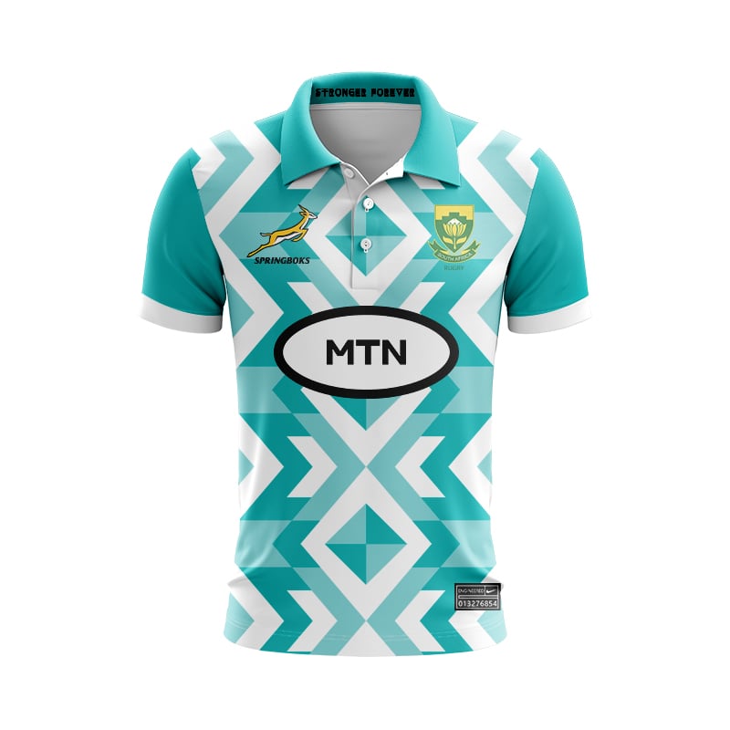 Men's South Africa Springboks 2024 Away Polo Shirt