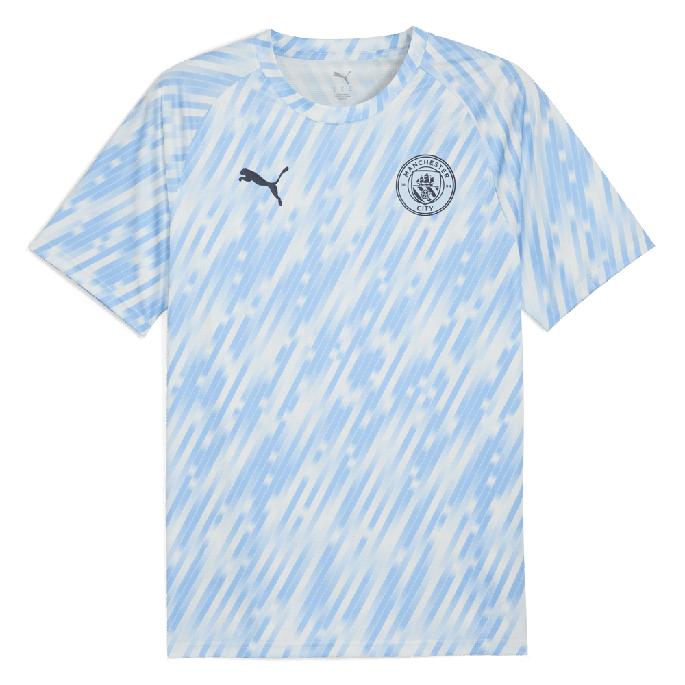 Herren Manchester City 2025/26 Drittes Aufwärmtrikot - Blau