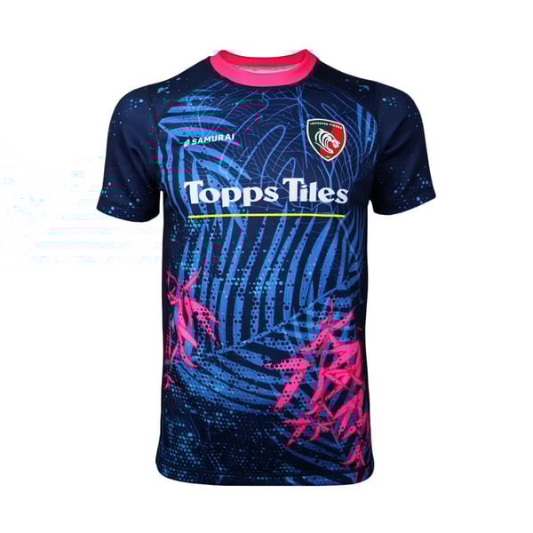 Men's Leicester Tigers 2024/25 Third Warm Up Shirt