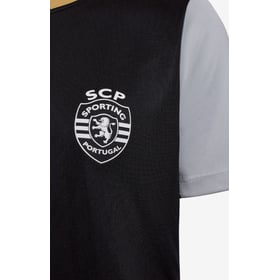 Herren Sporting CP 2024/25 Drittes Authentisches Trainings-Trikot - Schwarz