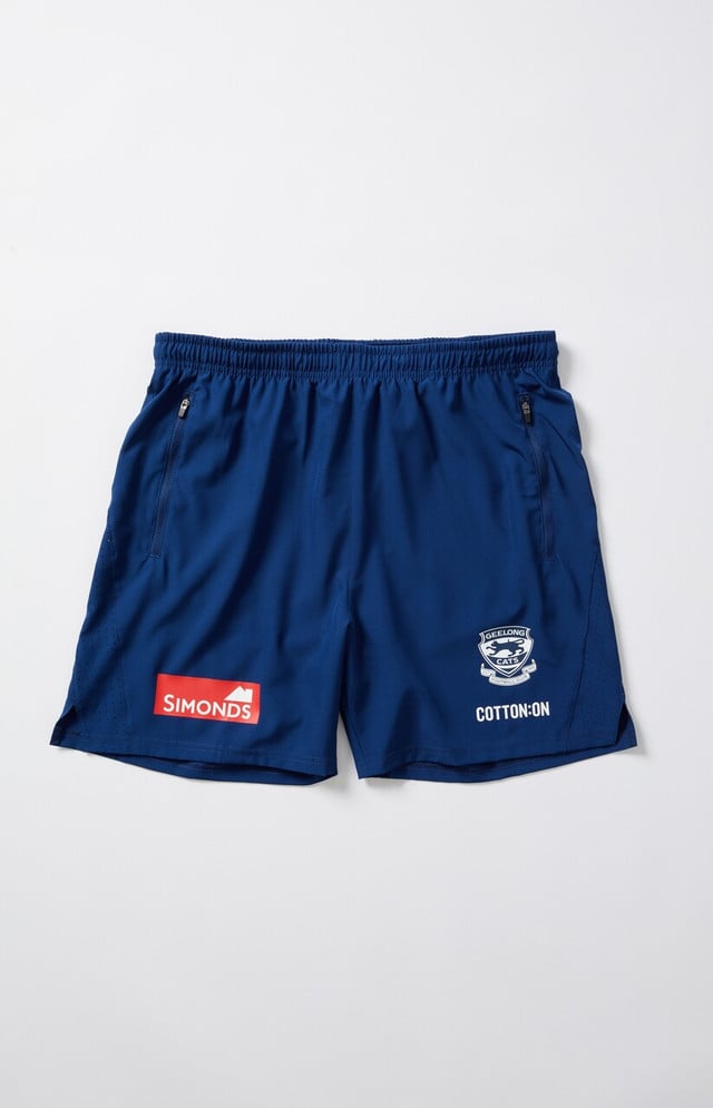 Women's Geelong Cats 2025 Third Authentic Training Shorts