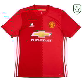 Herren Manchester United 2016/17 Heim Retro Shirt Pogba #6