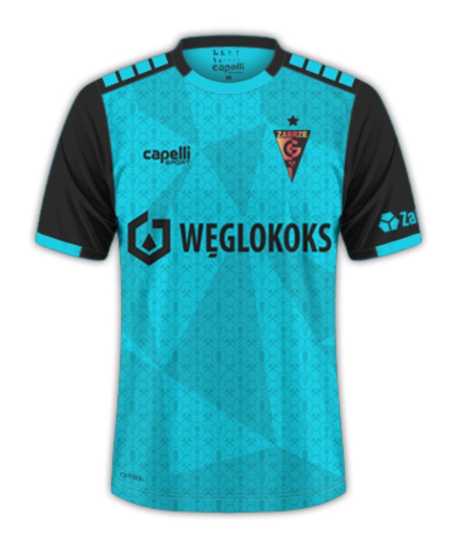 Herren Górnik Zabrze 2023/24 Drittes Shirt