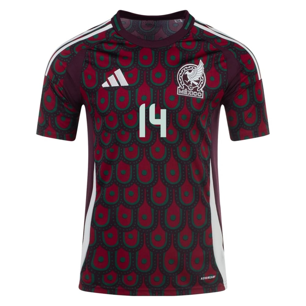 Javier Hernandez Chicharito #14 Mexiko Heimtrikot Copa America 2024