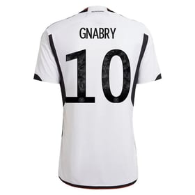 Serge Gnabry #10 Deutschland Heimtrikot Weltmeisterschaft 2022