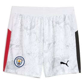 Kinder Manchester City 2025/26 KidSuper Shorts - Weiß