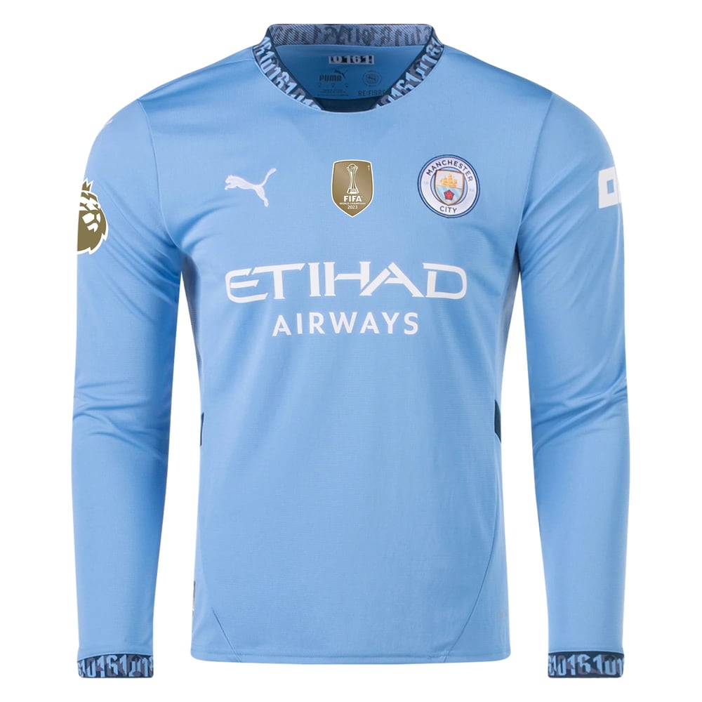Damen RODRIGO Manchester City 2024/25 Heimtrikot Langarm