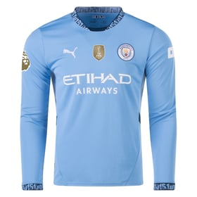 Damen RODRIGO Manchester City 2024/25 Heimtrikot Langarm