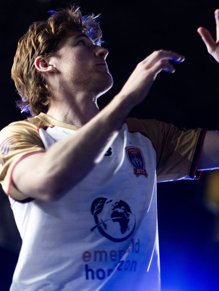 Herren Newcastle Jets 2025/26 Auswärtstrikot