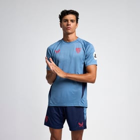Kinder Sevilla FC 2024/25 Drittes Authentisches Trainingsshirt - Blau