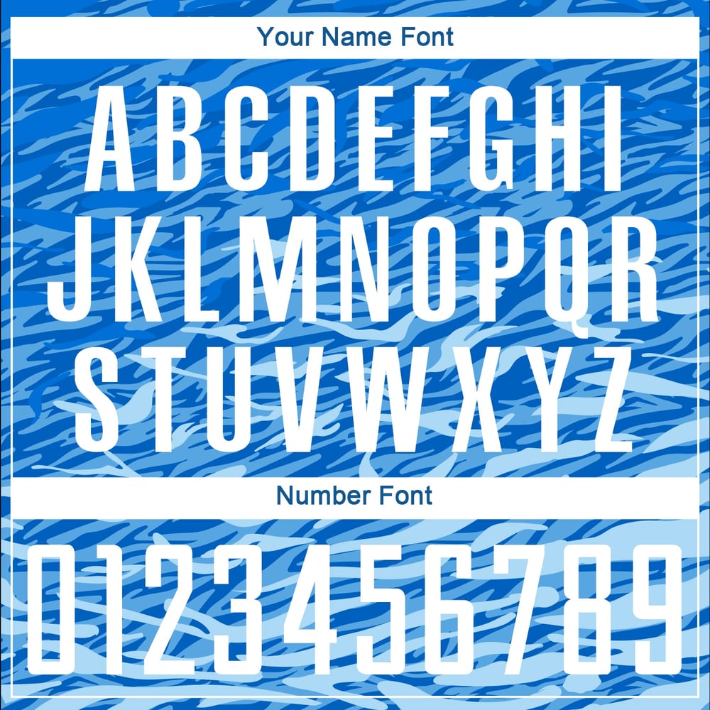 White Soccer Uniform Sublimation Royal Custom Jersey