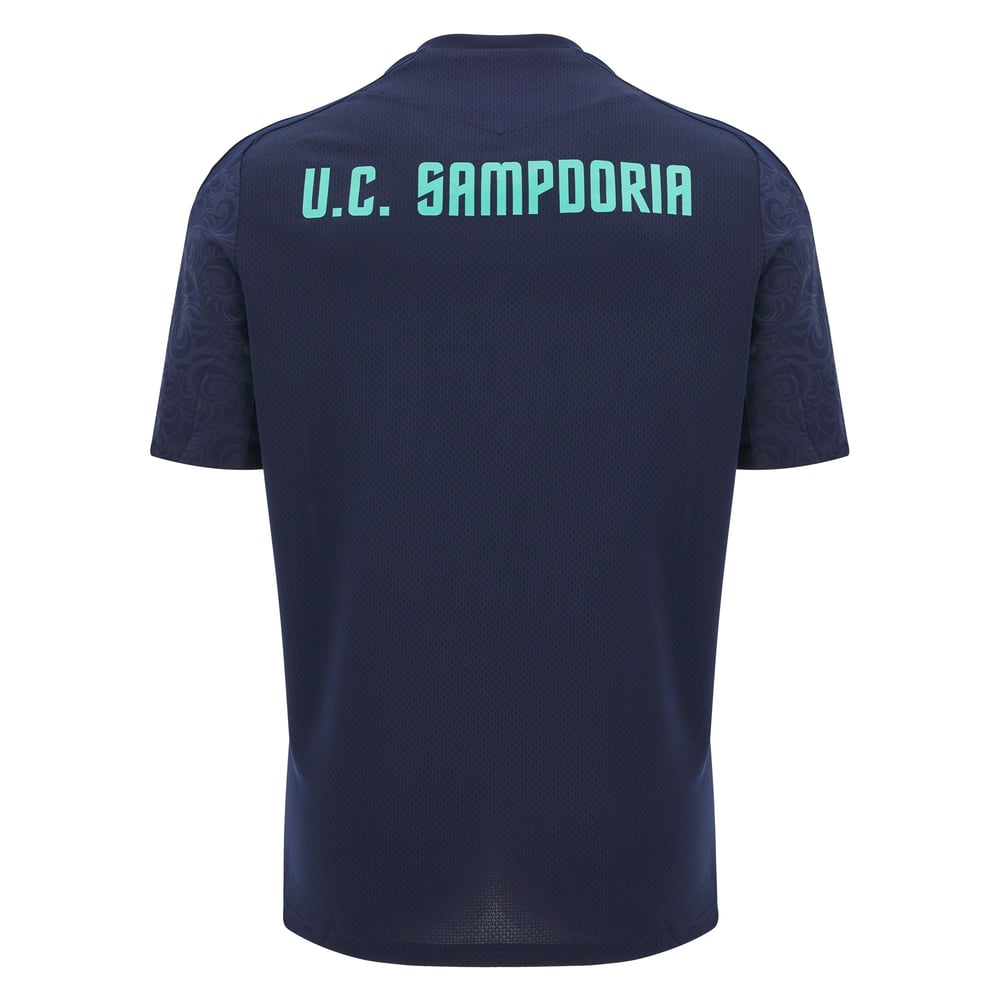 Herren UC Sampdoria 2024/25 Drittes Authentisches Training Shirt - Navy