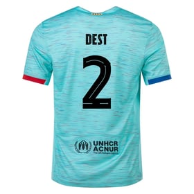 Barcelona #2 Sergiño Dest Drittes Trikot 23/24