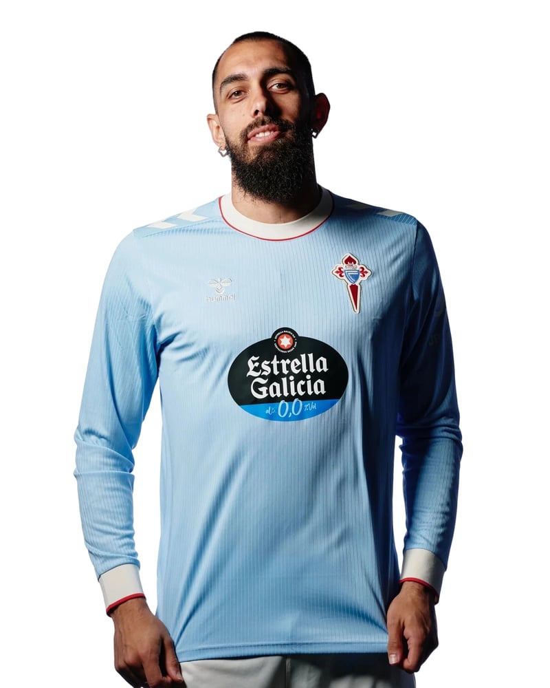 Kinder Celta Vigo 2026/27 Heimtrikot mit langen Ärmeln