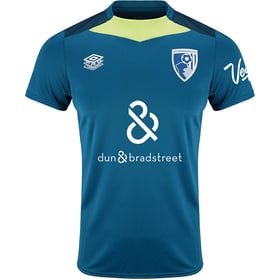 Herren AFC Bournemouth 2024/25 Dritttrikot Training Authentic - Gr체n