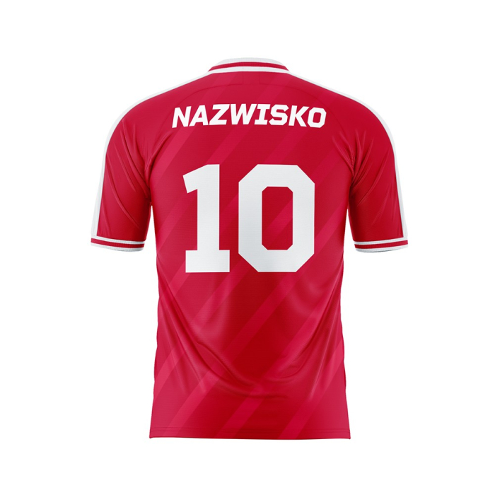 Maillot Retro Raków Częstochowa #10 Rouge Homme