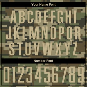 Sublimation Soccer Jersey Uniform Service Camo To Gold-Olive Custom Salute Vegas