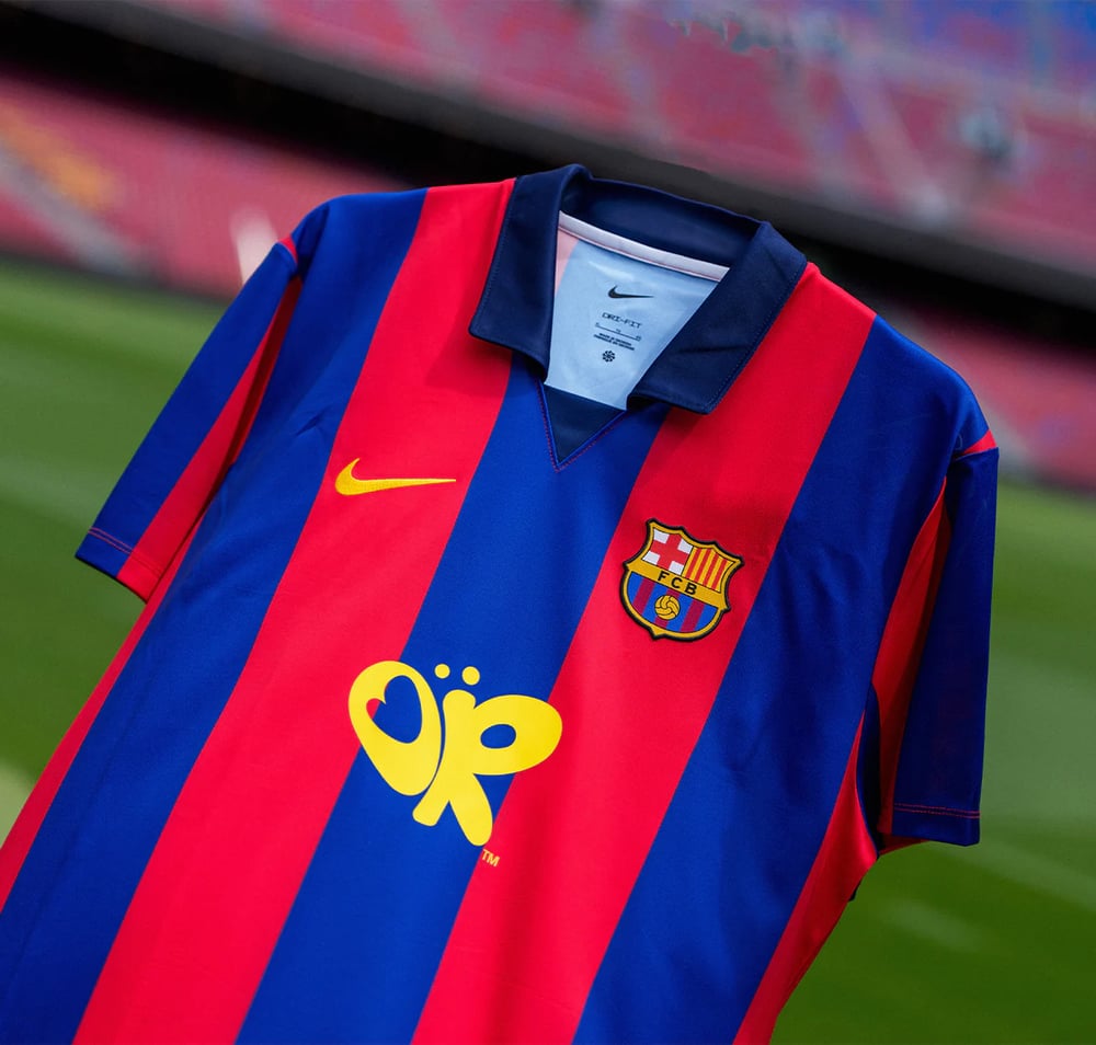 Camiseta Retro Niño FC Barcelona 2003/04
