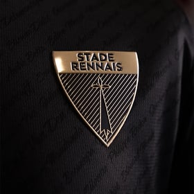 Kid's Rennes 2025/26 125th Anniversary Shirt - Black