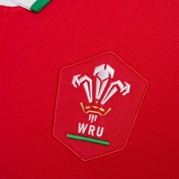 Men's Wales Rugby 2021 Home Polo Shirt