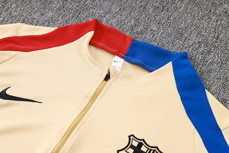 Barcelona Lange Ärmel-Trainingsanzug 2024/25 MEN545
