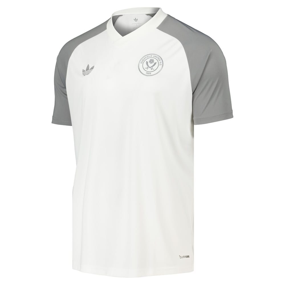 Maillot d'Échauffement Extérieur Sheffield United 2026/27 Enfant - Blanc