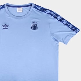 Herren Santos FC 2024 Dritt Authentisches Trainingsshirt - Blau