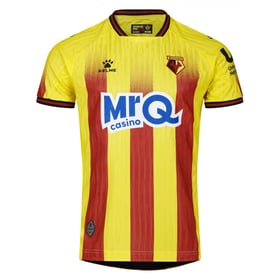 Herren Watford 2025/26 Heimtrikot mit Sponsor
