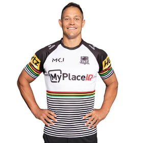 Kid's Penrith Panthers 2026 Third Warm Up Shirt