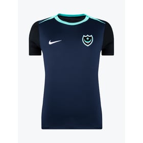 Damen Portsmouth 2024/25 Dritt Authentisches Acadpro Trainingsshirt - Blau