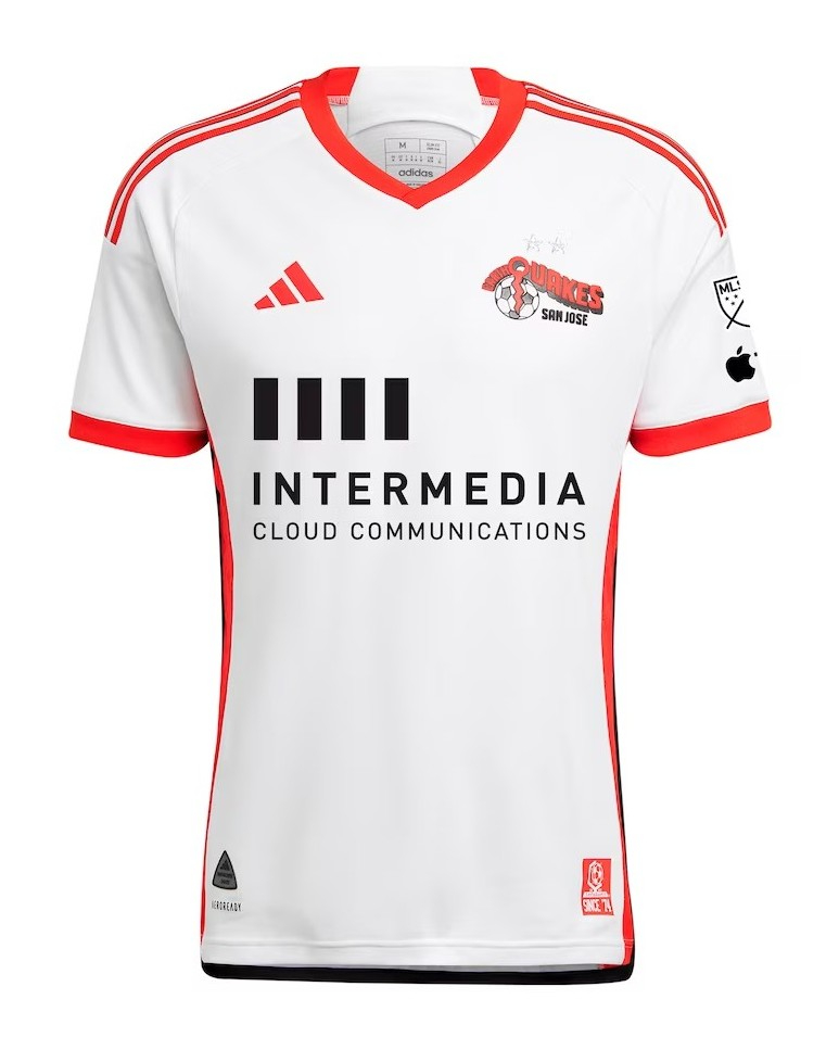 Herren San Jose Earthquakes 2025 Auswärts Shirt