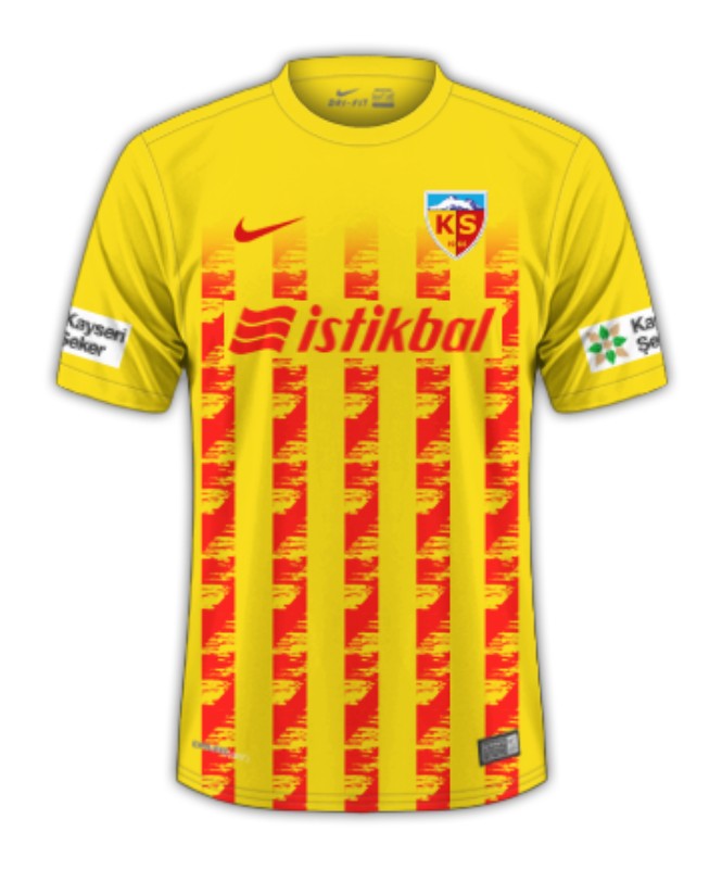 Herren Kayserispor 2023/24 Heimtrikot