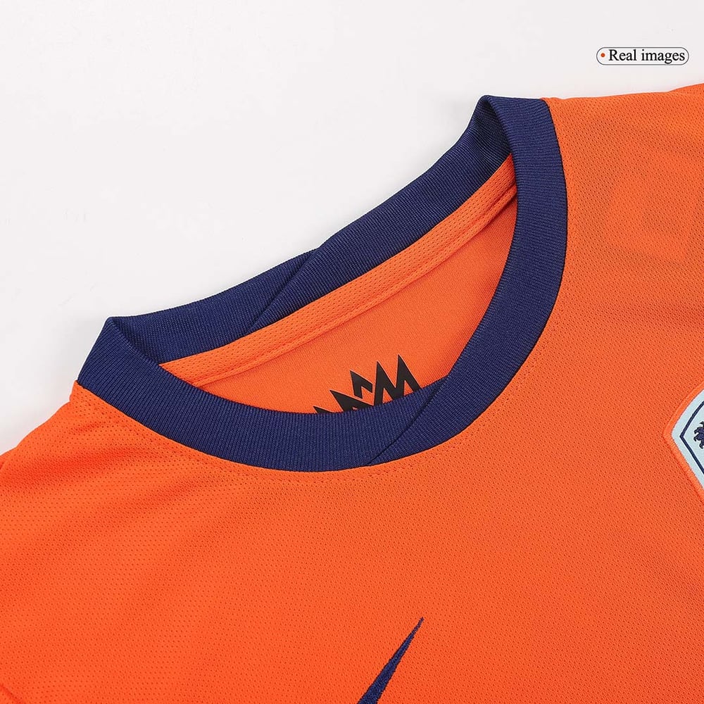 Kinder Niederlande Heimtrikot+Kurze Hosen EURO 2024