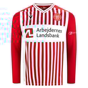 Kid's AaB Fodbold 2025/26 Home Long Sleeve Shirt