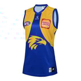 Women's West Coast Eagles 2025 Home Guernsey