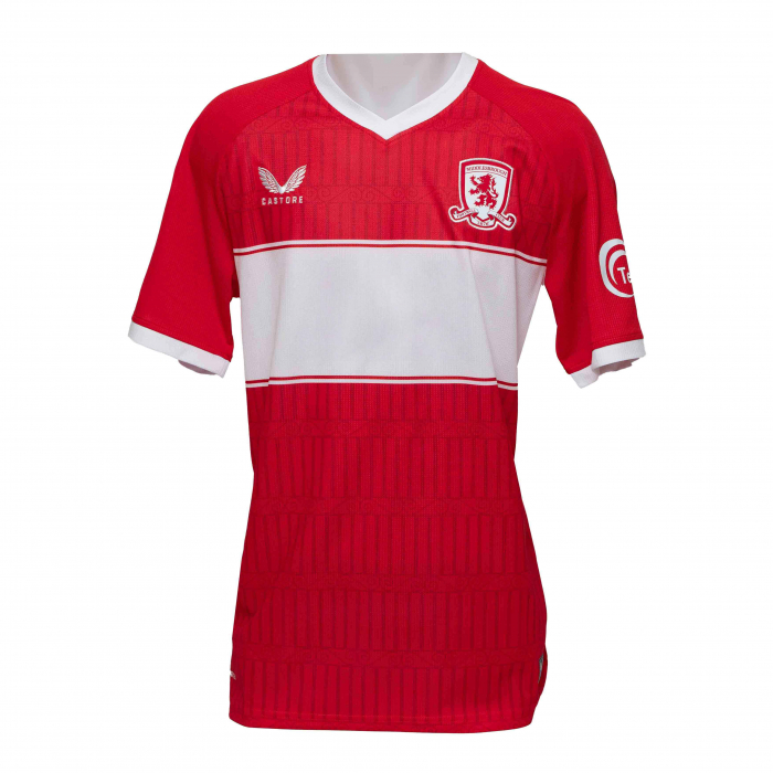 Kinder Middlesbrough 2025/26 Heimtrikot Ohne Aufdruck
