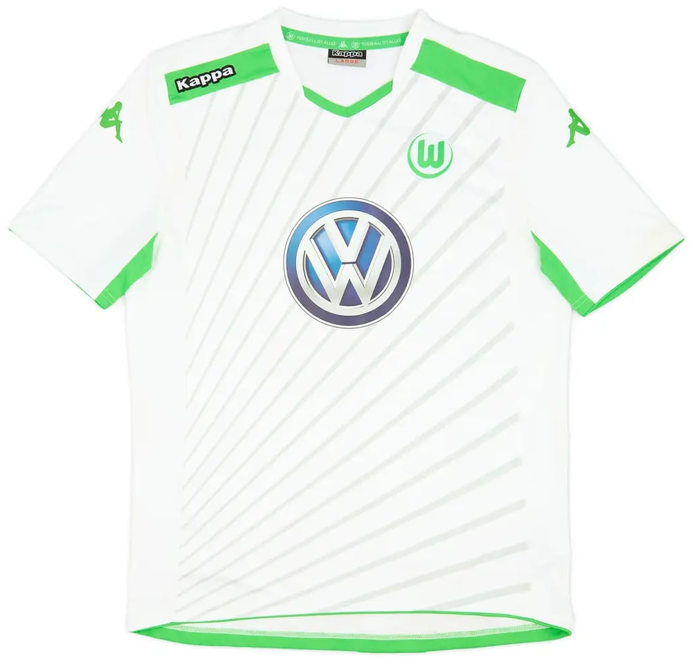 Damen DE BRUYNE VfL Wolfsburg 2014/15 Auswärtstrikot
