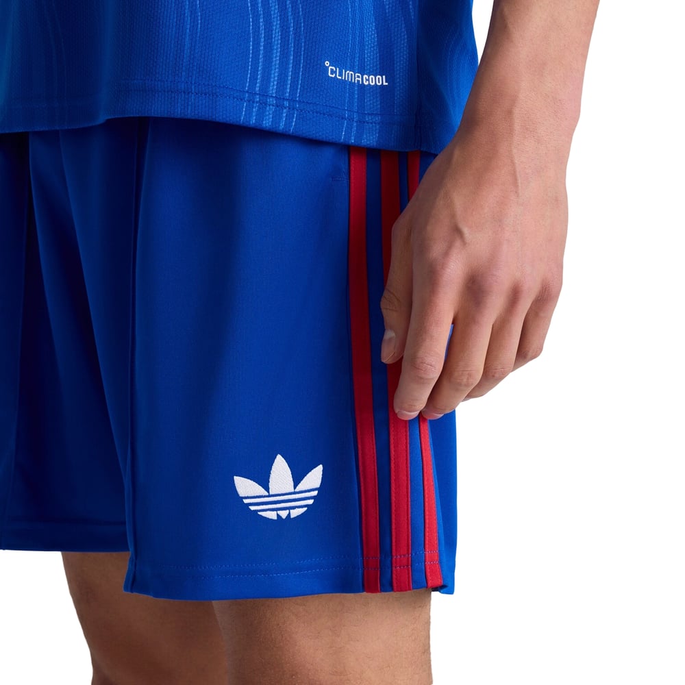 Short Extérieur Manchester United 2026/27 Bleu Enfant