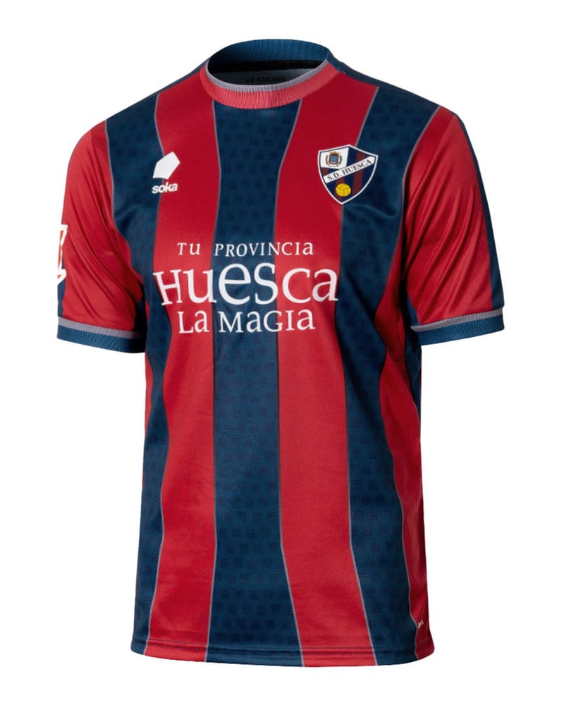 Herren SD Huesca 2024/25 Heimtrikot
