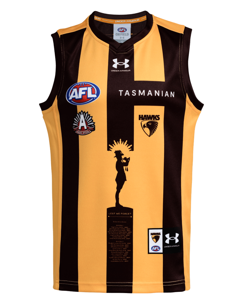 Women's Hawthorn Hawks 2026 ANZAC Guernsey