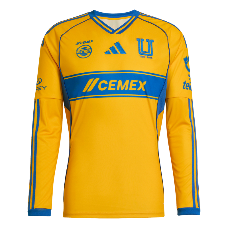 Herren Tigres UANL 2025/26 Heimtrikot Langarm