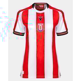 Damen Stoke City 2024/25 Heimtrikot ohne Sponsor