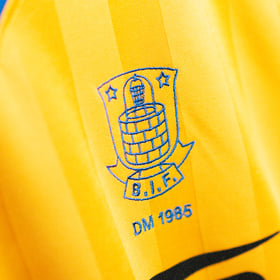 Camiseta Retro de Manga Larga Brøndby IF x COPA DM 1985 para Hombre