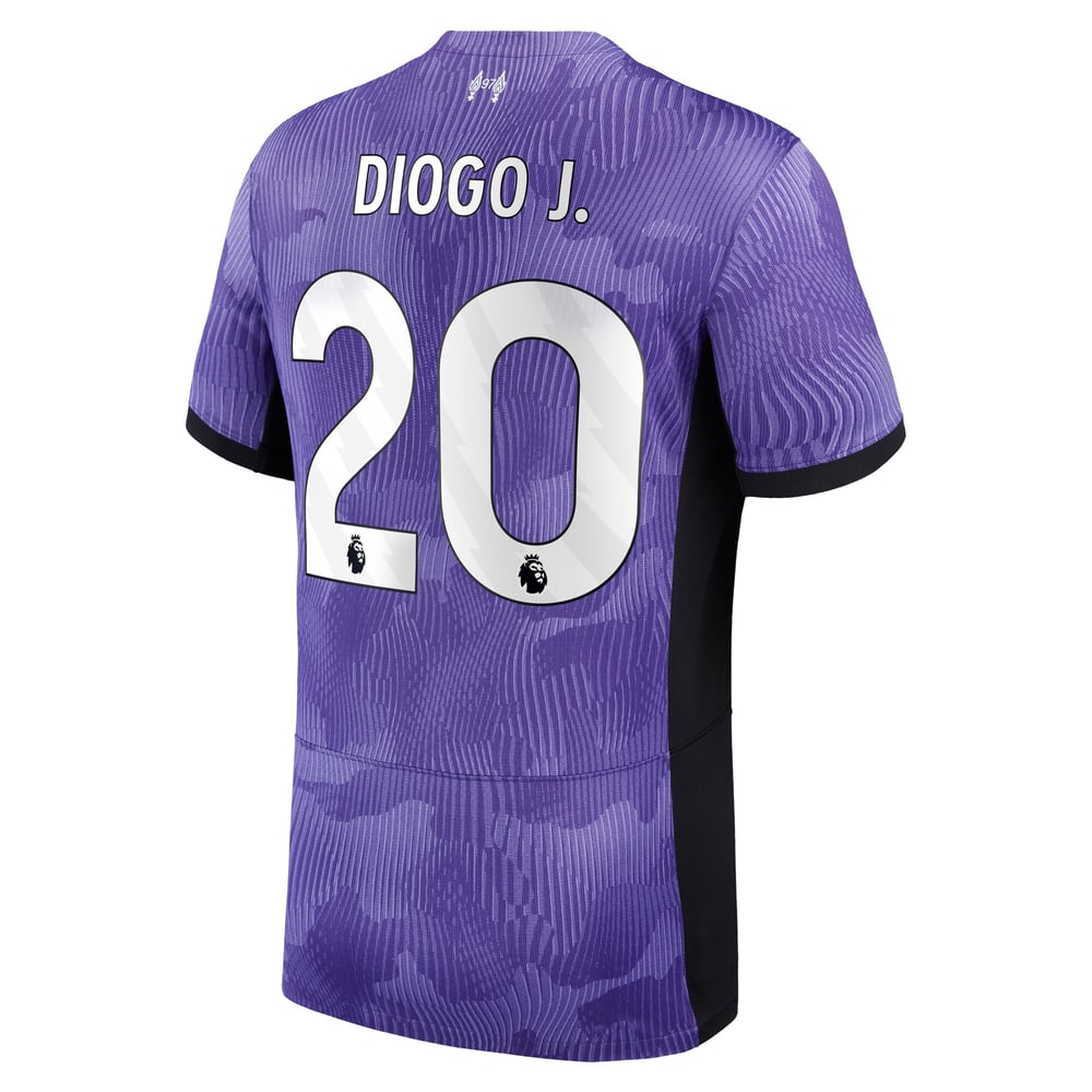 Herren Diogo Jota #20 Liverpool 2023/24 Drittes Trikot