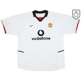Men's Manchester United 2002/03 Away Retro Shirt Beckham #7