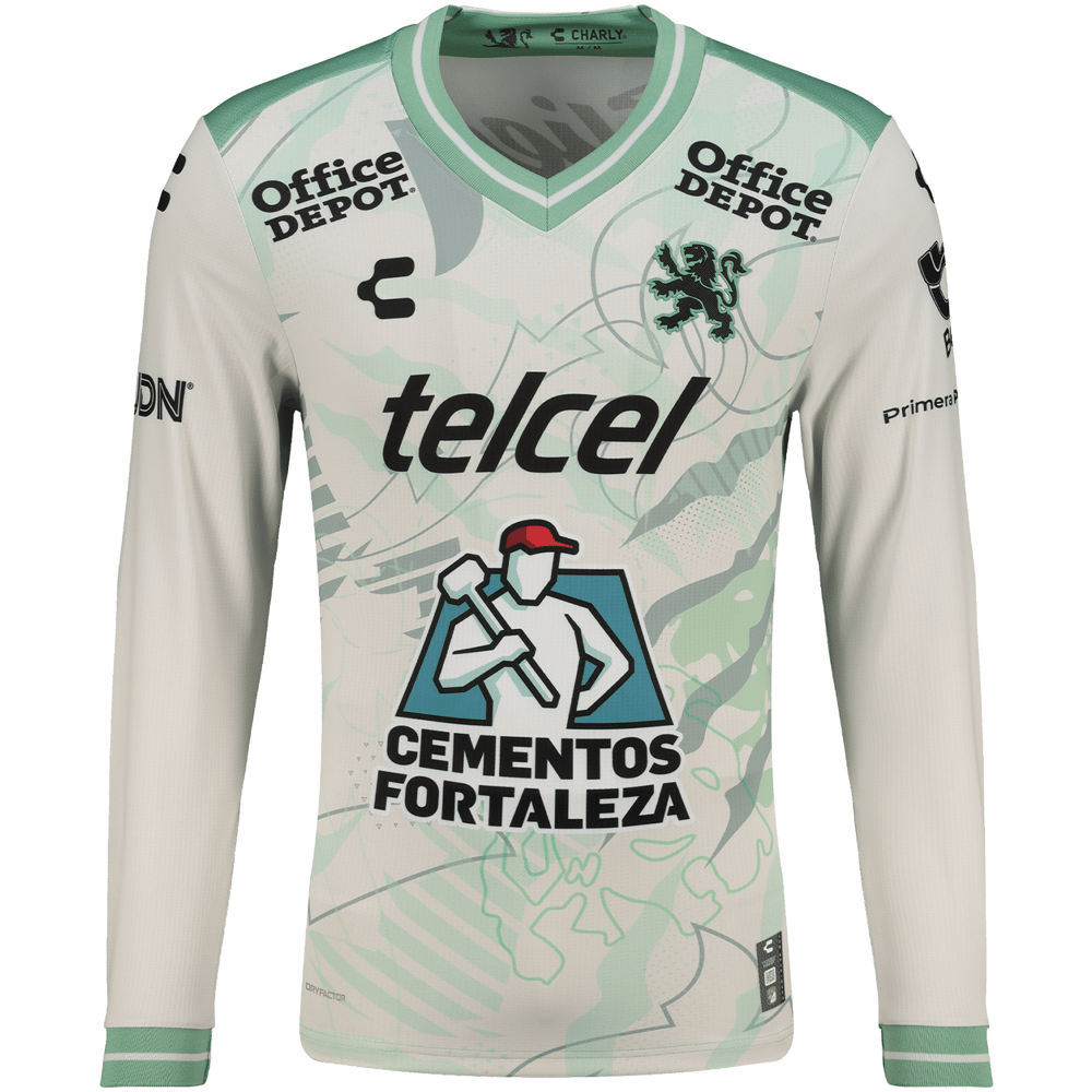 Herren Club León 2025/26 Langarm-Auswärtstrikot